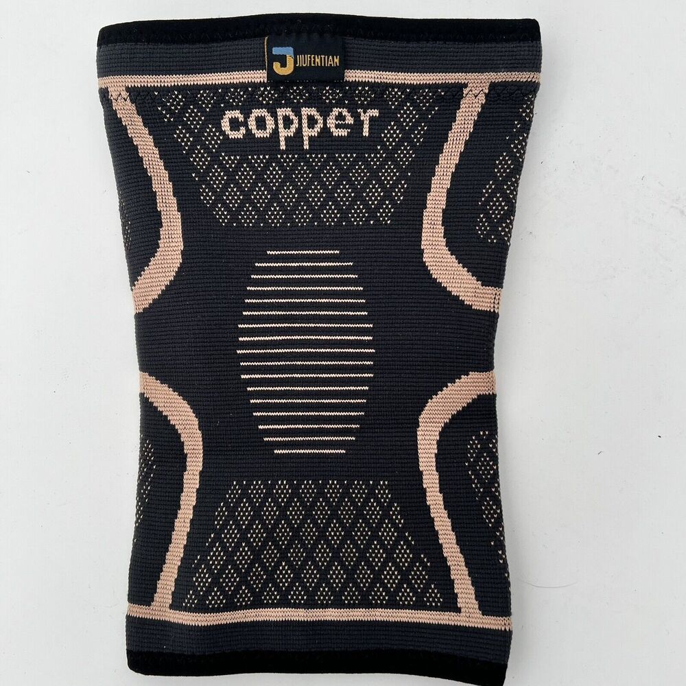 COPPER‎ Knee Brace ~ Knee Sleeve for Knee Pain Arthritis ~ Size XL